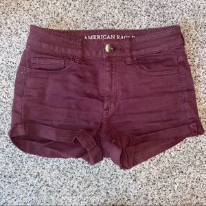 Closeout 3 listings for $20. American Eagle burgundy shorts